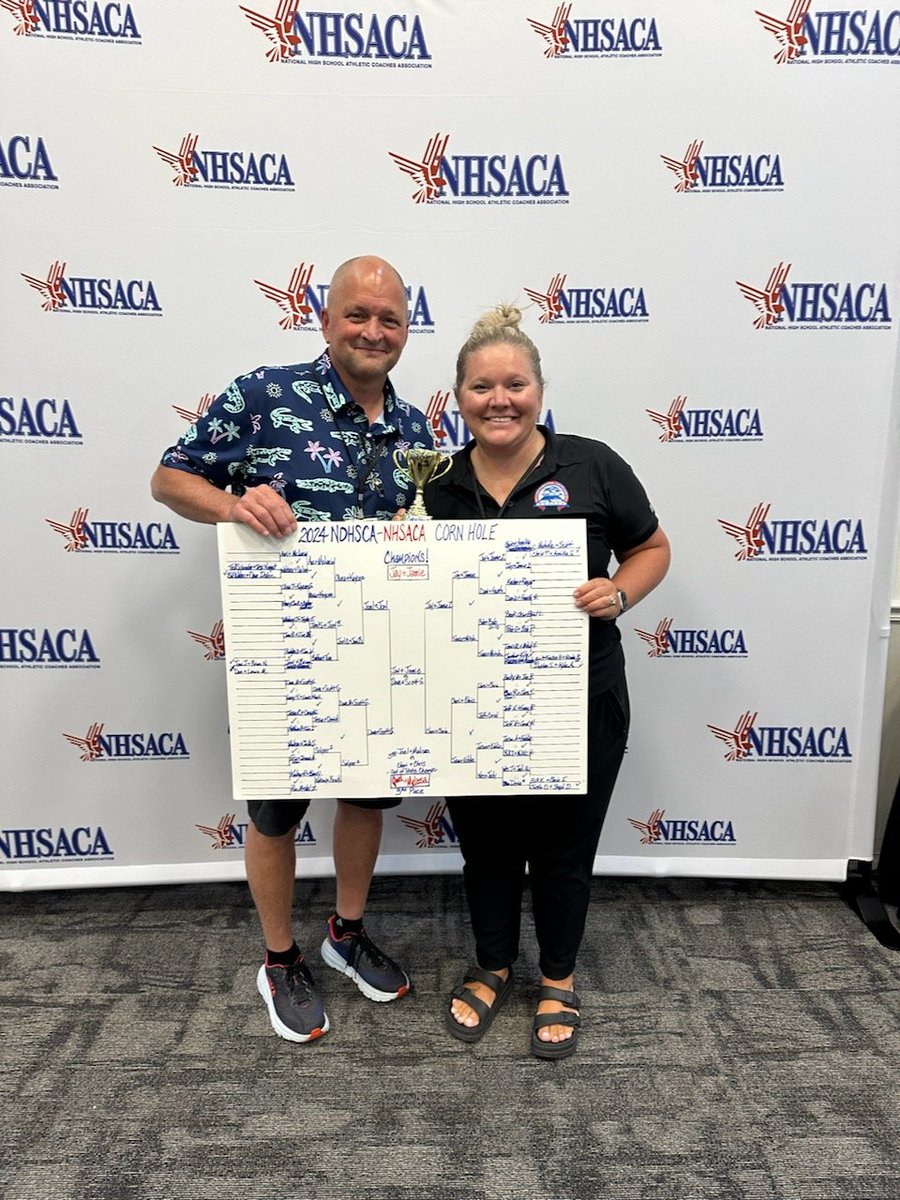 National Cornhole Champions! Jamie Zastoupil &amp; Jay Schobinger! Congratulations!