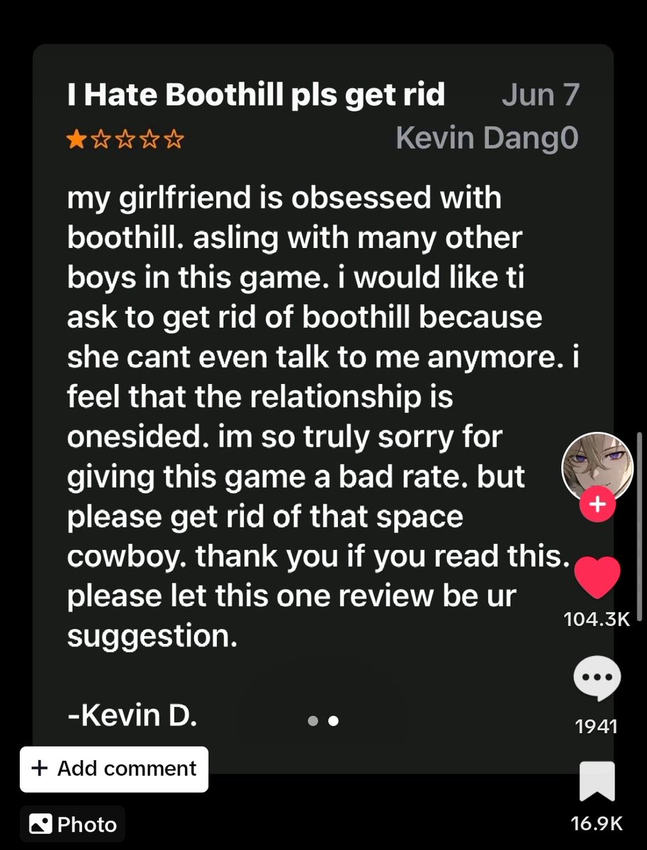 actual review btw