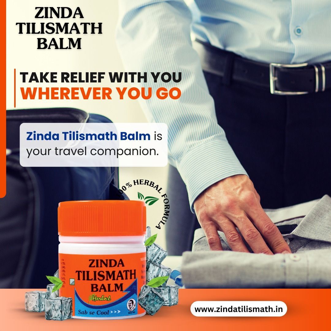 zindapainrelief's tweet photo. Take Relief Anywhere You Go 🚶♂️💼
Visit https://t.co/ZUmZw7qGDr
#zindatilismath #zindabalm #zindatilismathbalm #relatable #painreliefointment #Trustedsince1920 #painbalm #painfree #workout #jointpains #monsoon #jointpain #bodypains #painrelief https://t.co/YwkPoThdOg