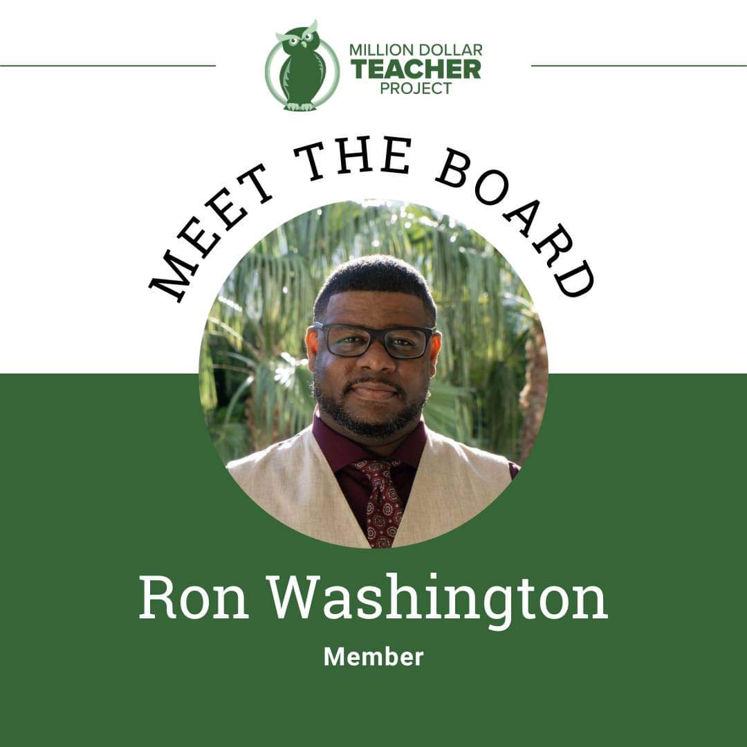 RonAzRealtor's tweet image. Thank you for this opportunity Million Dollar Teacher Project to work side by side with you to give our educators the recognition they deserve!  I look forward to helping you all fulfill the MDTP mission.

#teacherrecognition #supporteducators #arizona #rontherealtor