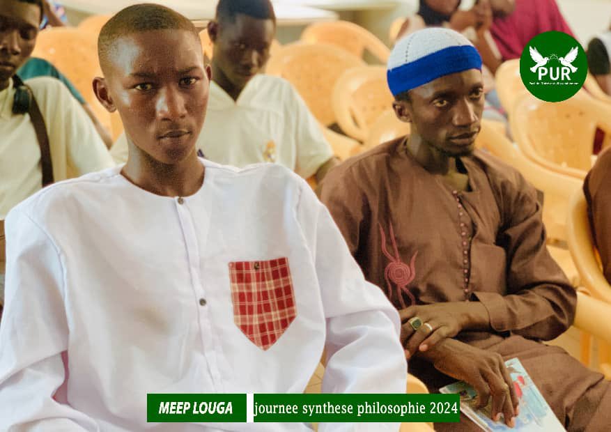 Meep_national99's tweet image. Retour en images sur la journée de #SYNTHÈSE en #PHILOSOPHIE offerte par le #Mouvement_des_Élèves_et_Étudiants du #PUR aux candidats du #bac du #département de #Louga, ce dimanche 23 juin 2024 à la grande salle de la Mairie.

Ensemble, Marchons pour une éducation de qualité !
