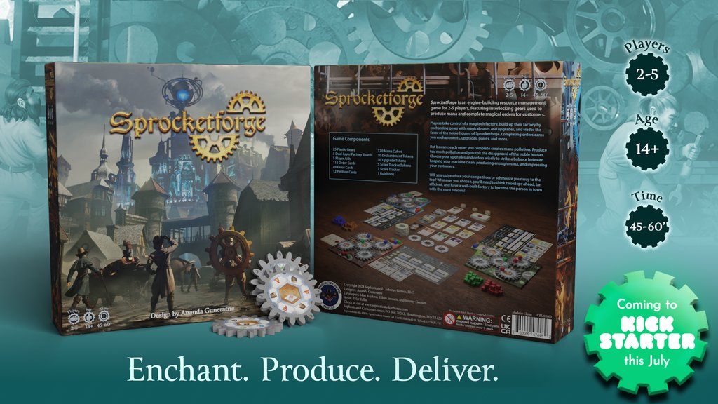 longpackgames's tweet photo. ⚙️Sprocketforge's inventions clash with Stifling Dark's mysteries🔦

#longpack #boardgames #bgg #Brettspiel #ボードゲーム #jeux #brassbirmingham #slaythespire #harmonies #homm3 #Dorfromantik #everdell #rpg #5e #dnd #ttrpg #Loottavern #commandofnature #originsgamefair #duneupring https://t.co/SaqTenn7ta
