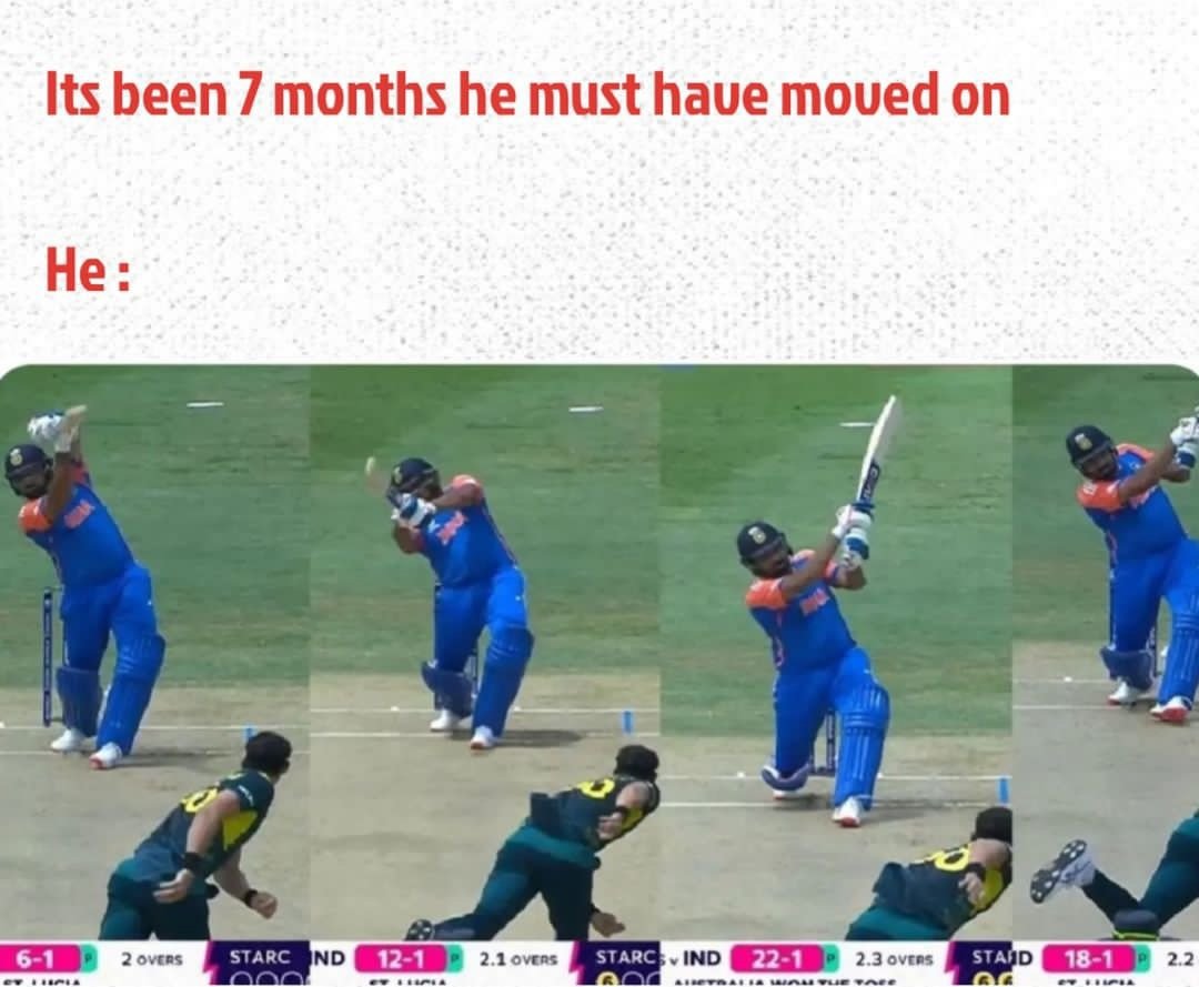 ArepallyRahul's tweet photo. Sharma ji show 🔥🔥🔥
#rohithsharma #wt20 https://t.co/FMGcfi2J3L