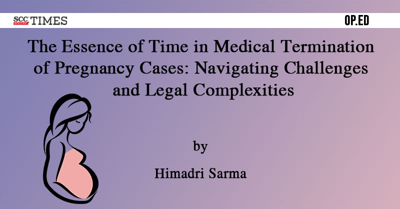scconline_'s tweet photo. [Op Eds] The Essence of Time in Medical Termination of Pregnancy Cases: Navigating Challenges and Legal Complexities

by Himadri Sarma

#OpEd #EssenceofTime #MedicalTerminationofPregnancyCases #MedicalTerminationofPregnancyAct #LegalComplexities #MTPAct #NavigatingChallenges