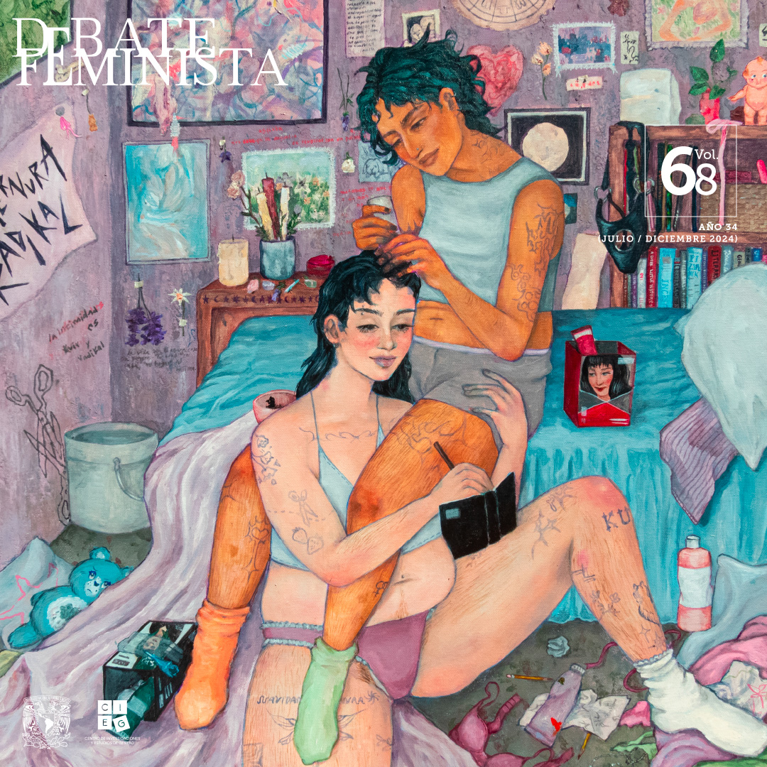 💜 ¡Ya está disponible nuestro volumen 68! En esta edición tenemos en portada la pieza "amores kuir en la ventana" de la creadora visual Sofía Rojo

👉🏽 Consulta los artículos en línea en: goo.su/xosKIf
📍 Adquiere la revista física en la librería del <a href="/CIEGUNAM/">CIEG UNAM</a>
