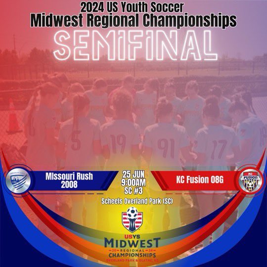 Jenna Lloyd (@lloydjenna7) on Twitter photo Excited to play tomorrow in the USYS Regional Semifinals! See you at 9 am on field 3!! <a href="/kcfusionsc/">KC Fusion</a> <a href="/kcfusionacad08g/">KC Fusion ‘08G Academy</a> <a href="/Hoffer09/">Brian Hoffman</a> Excited to play tomorrow in the USYS Regional Semifinals! See you at 9 am on field 3!! <a href="/kcfusionsc/">KC Fusion</a> <a href="/kcfusionacad08g/">KC Fusion ‘08G Academy</a> <a href="/Hoffer09/">Brian Hoffman</a>