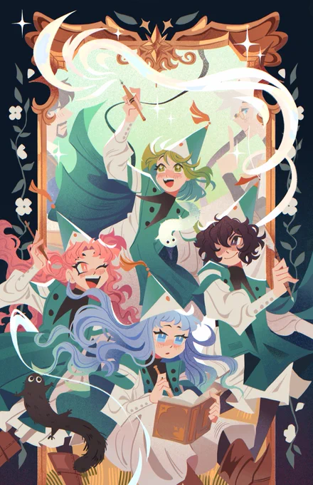 ode to a manga dear to my heart #Δ帽子 #witchhatatelier