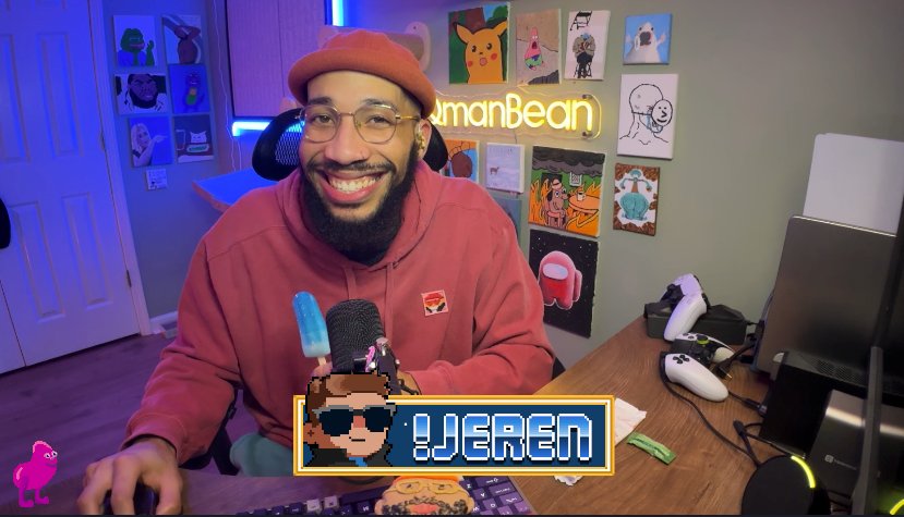 qmanbean's tweet photo. we live doin a tier 3 commission for the most WONDERFUL @LaniPinatie, along with a little.. Elden Ting? Pull up!

Also, check out the panel that @jerendraws made for my digital billboard!

Annnnnd you can have a little qman patch of your own! Curious how?

https://t.co/rHgnttBiM3 https://t.co/Me9ea0xLX6