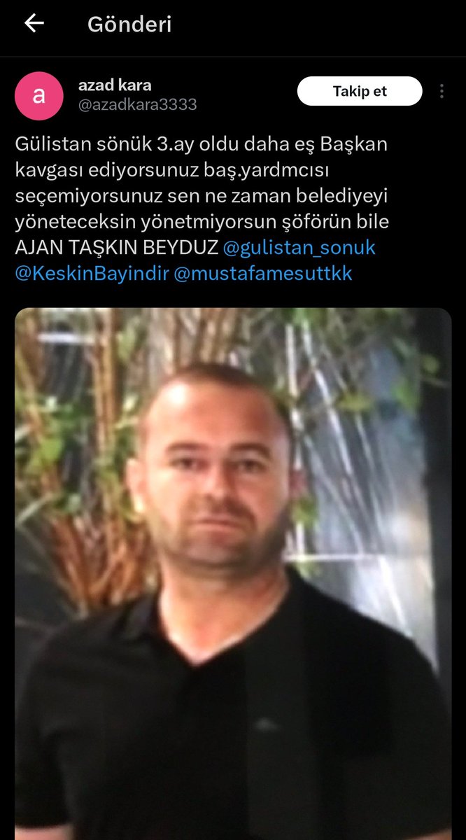 Azad kim gelmesini istiyorsun başkan yardımcılığına dert olmuş sana açık açık söyle Mehmet Temiz istediğini yazsana onunla birlikte Cemil Yıldız ve Fuat kalçık seni yönlendirdiği iyi biliyoruz tek vurmadığın şebeke kişiler onlar cemilo sağda solda bunları yaydığınıda biliyoruz
