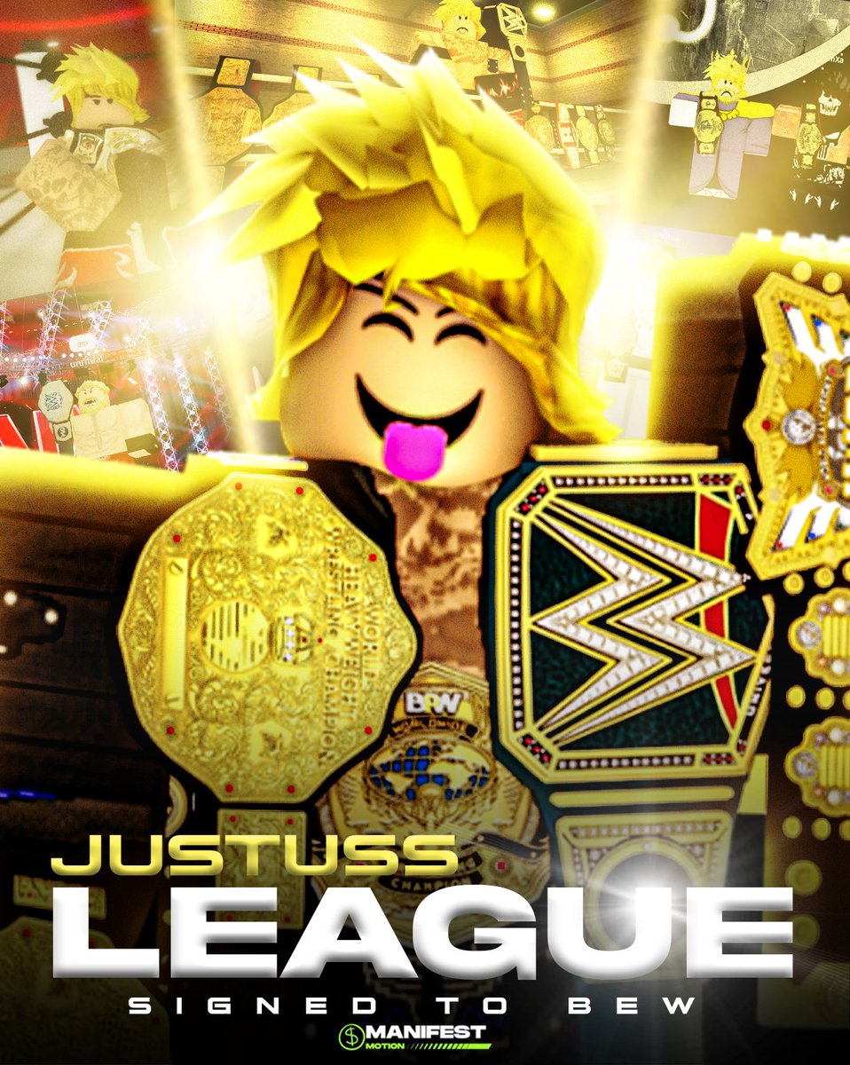 BEW_ROBLOX's tweet photo. After standing SIDE BY SIDE with COLE OWENS and JOOB last night to TAKE OUT Imperium in the WORLD HEAVYWEIGHT CHAMPIONSHIP match between D1z Callihan and Empter, 

the PATRON SAINT @sixpathjustus has OFFICIALLY signed with BEW! 

#KOTH2024 https://t.co/Ox0m2nWFAs