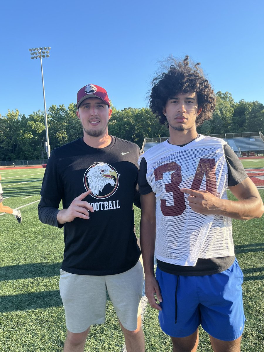 R_Lewis30's tweet photo. Had a great time competing at the @BH2OFootball Football Camp today! Thank you to @CoachLemn , @CoachKBarr , and @shakesonshak for having me out! 
@Jay_FiveSix @coachweeks @CoachAliSay @RachelHuhn1 @JWRobinsonFB https://t.co/O3ABDtHFaN