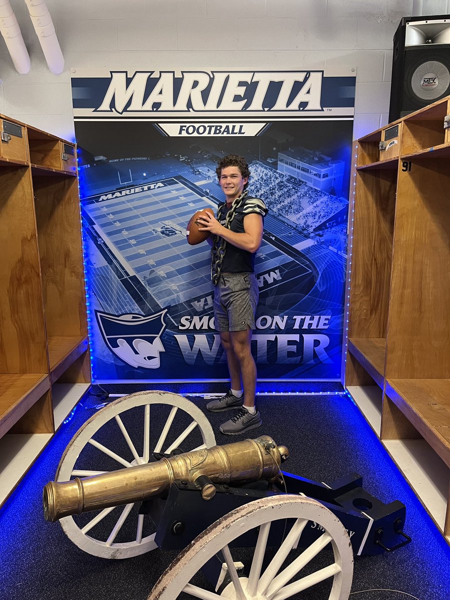 Cole Chatfield (@cole_chatfield3) on Twitter photo Thank you <a href="/Marietta_FB/">Marietta College Football</a> for having me down for a visit today. Can’t wait to be back up Thank you <a href="/Marietta_FB/">Marietta College Football</a> for having me down for a visit today. Can’t wait to be back up