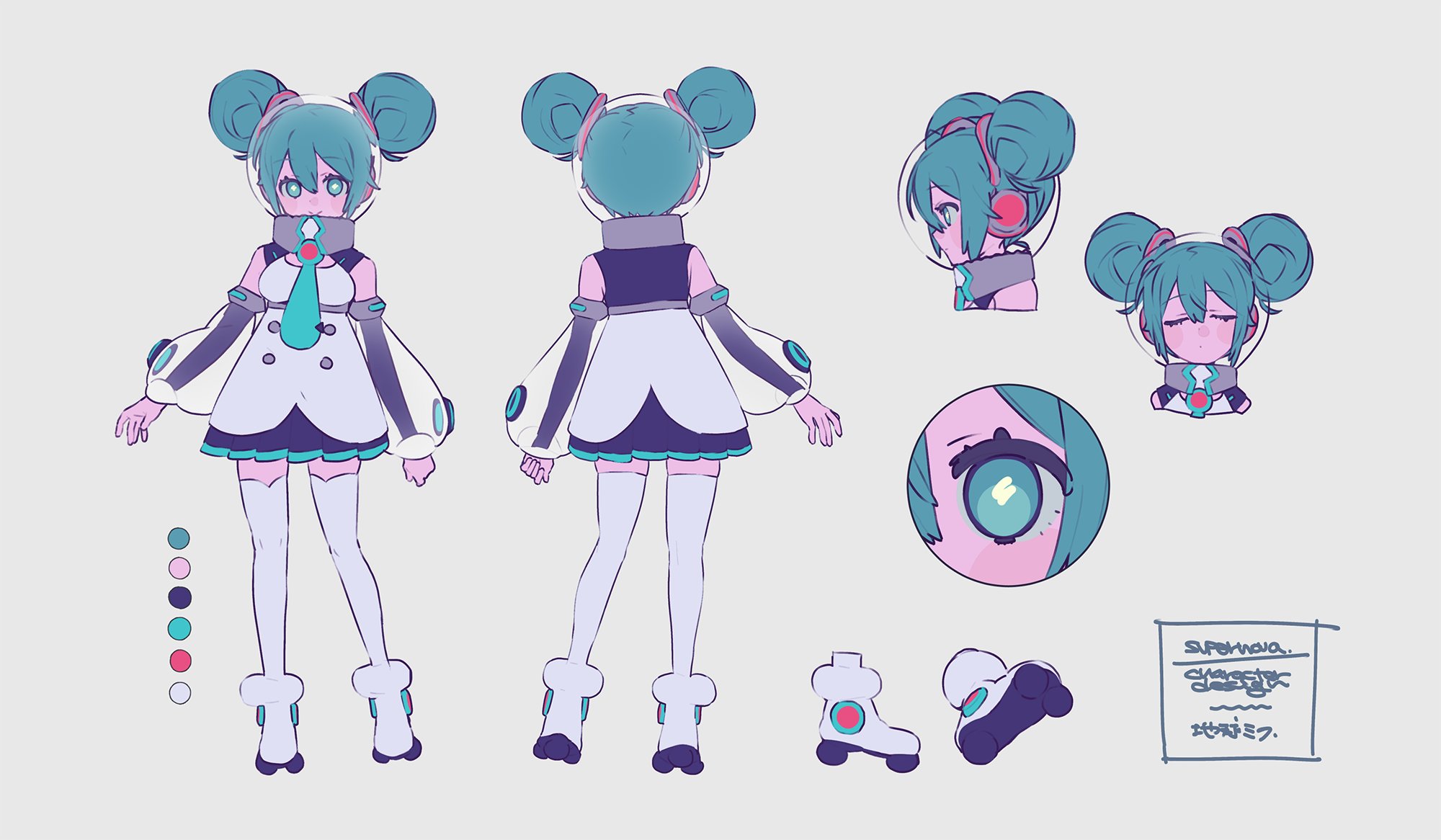 初音ミク Supernova メタルストラップ スーパーノヴァ ボーカロイド 春野 