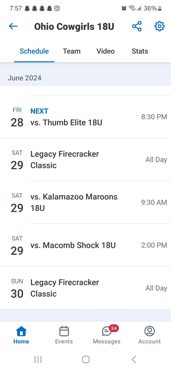 Another weekend coming up of fun on the fields, can't wait to be with my team again!! @Tampa_Softball <a href="/UWFSoftball/">UWF Softball</a> <a href="/BroncoSportsSB/">Boise State Softball</a> <a href="/MSUTexasSB/">Midwestern State Softball</a> <a href="/UNCWsoftball/">UNCW Softball</a> <a href="/FIUSoftball/">FIU Softball</a> <a href="/CoastRecruits/">Coast 2 Coast Recruits</a>