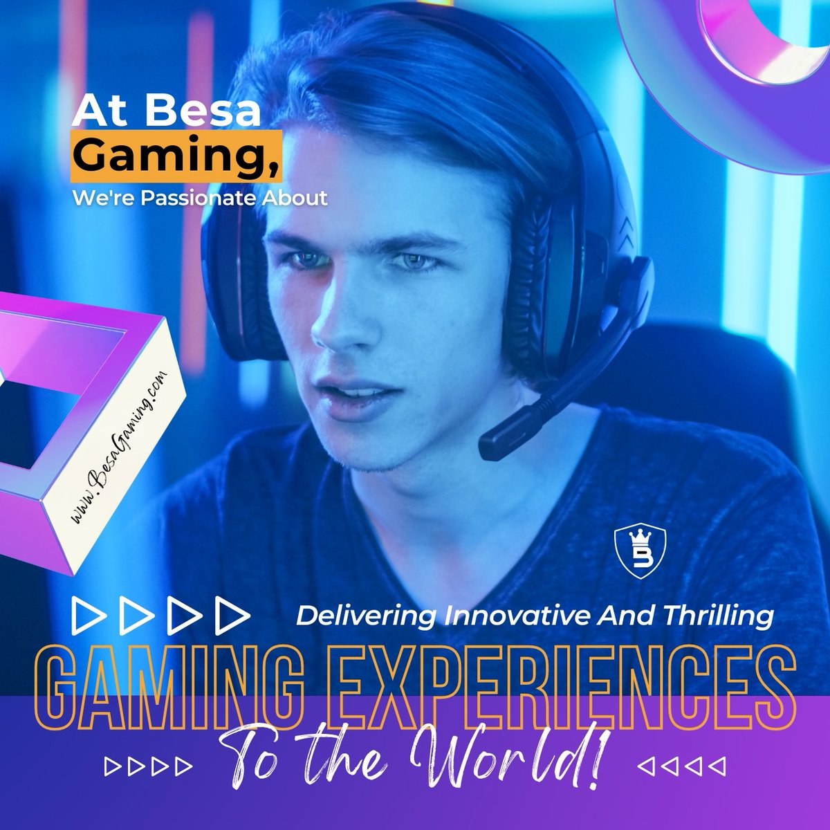 besagaming's tweet photo. 🌐 Built on the principles of blockchain technology and real cryptocurrency, our platform ensures unmatched transparency, security, and authenticity. We believe in honest business practices and are committed to providing real value to our customers. 

#BesaGaming #BlockchainGaming #CryptoGaming #NextGenGaming