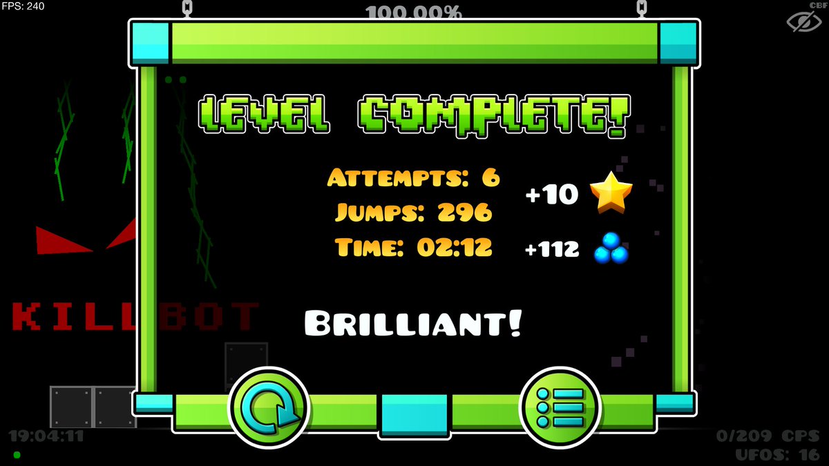 the virus has been defeated.