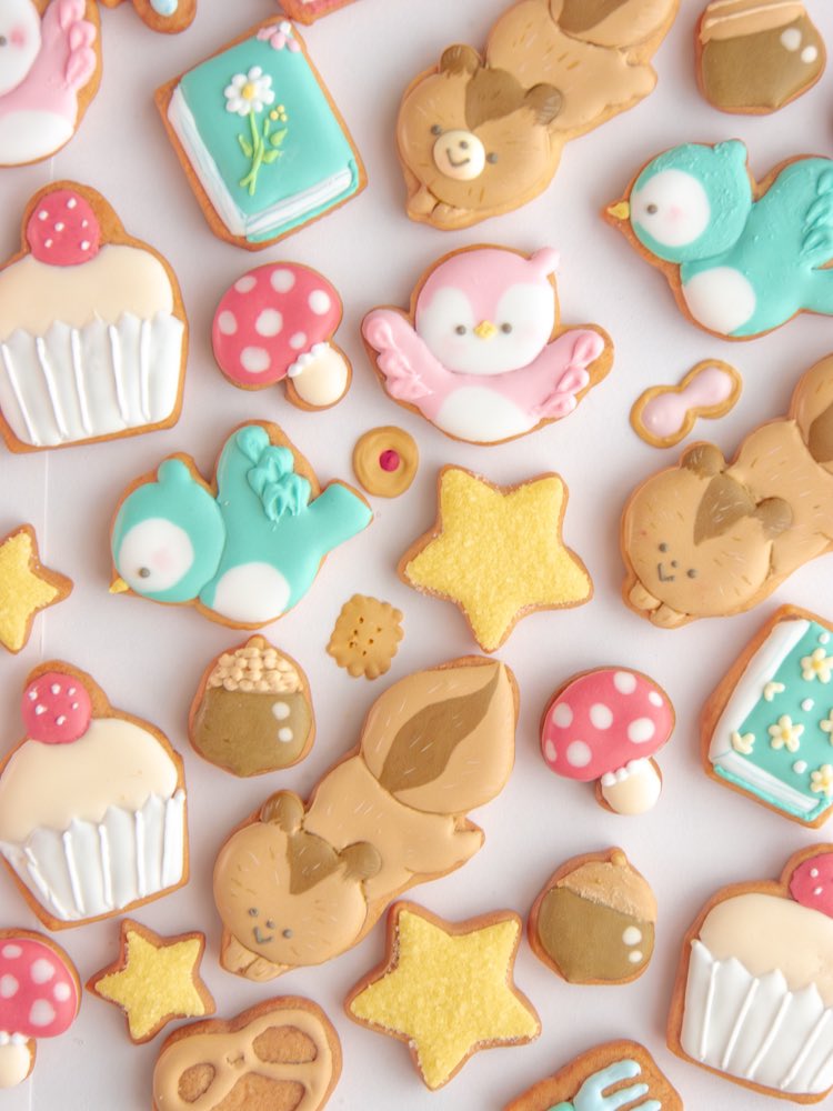 かわいすぎる🐿️🐦️🍄🌰💕 ちこ*ちゃんさすがすぎる☺️🙌