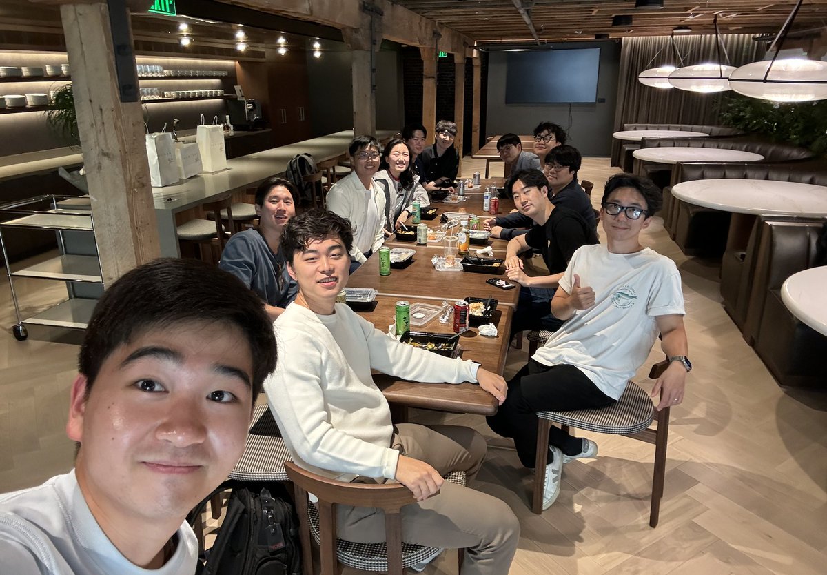 Nicholas Kim (@nicholasdmkim) on Twitter photo Incredibly grateful to host another exceptional group of Korean founders at our latest lunch at the <a href="/BainCapVC/">Bain Capital Ventures</a> SF office (thx for having us)! Thank you <a href="/sonnymo_/">Sonny Mo</a>, <a href="/sugerjon/">Jon Yoo</a>, <a href="/hahnbeeIee/">Hahnbee Lee</a>, @sounhochung, <a href="/rkhkimx/">Ryan</a>, <a href="/soohoonchoi/">Soohoon Choi</a>, <a href="/0xjohnkim/">John Kim</a>, <a href="/snow_w_lee/">Snow W. Lee</a>, Junyoung, Doyeob, & June for Incredibly grateful to host another exceptional group of Korean founders at our latest lunch at the <a href="/BainCapVC/">Bain Capital Ventures</a> SF office (thx for having us)! Thank you <a href="/sonnymo_/">Sonny Mo</a>, <a href="/sugerjon/">Jon Yoo</a>, <a href="/hahnbeeIee/">Hahnbee Lee</a>, @sounhochung, <a href="/rkhkimx/">Ryan</a>, <a href="/soohoonchoi/">Soohoon Choi</a>, <a href="/0xjohnkim/">John Kim</a>, <a href="/snow_w_lee/">Snow W. Lee</a>, Junyoung, Doyeob, & June for