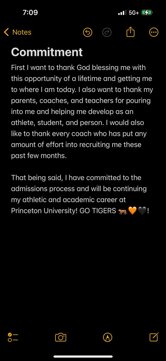 🐅<a href="/CoachMikeWeick/">Michael Weick</a> <a href="/PrincetonFTBL/">Princeton Football</a> 🧡🖤