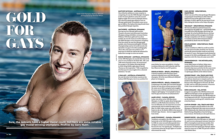 DNAmagazine's tweet photo. DNA #294 – The Sport Issue

Inside: @Samvass4

#DNA294 #GayAthletes #SportsIssue #OlympicHopefuls #DrWho #XMen

DNAnews ~ read/opt-in 👉  https://t.co/Sq0eDMp6sr https://t.co/5r0RejCrej