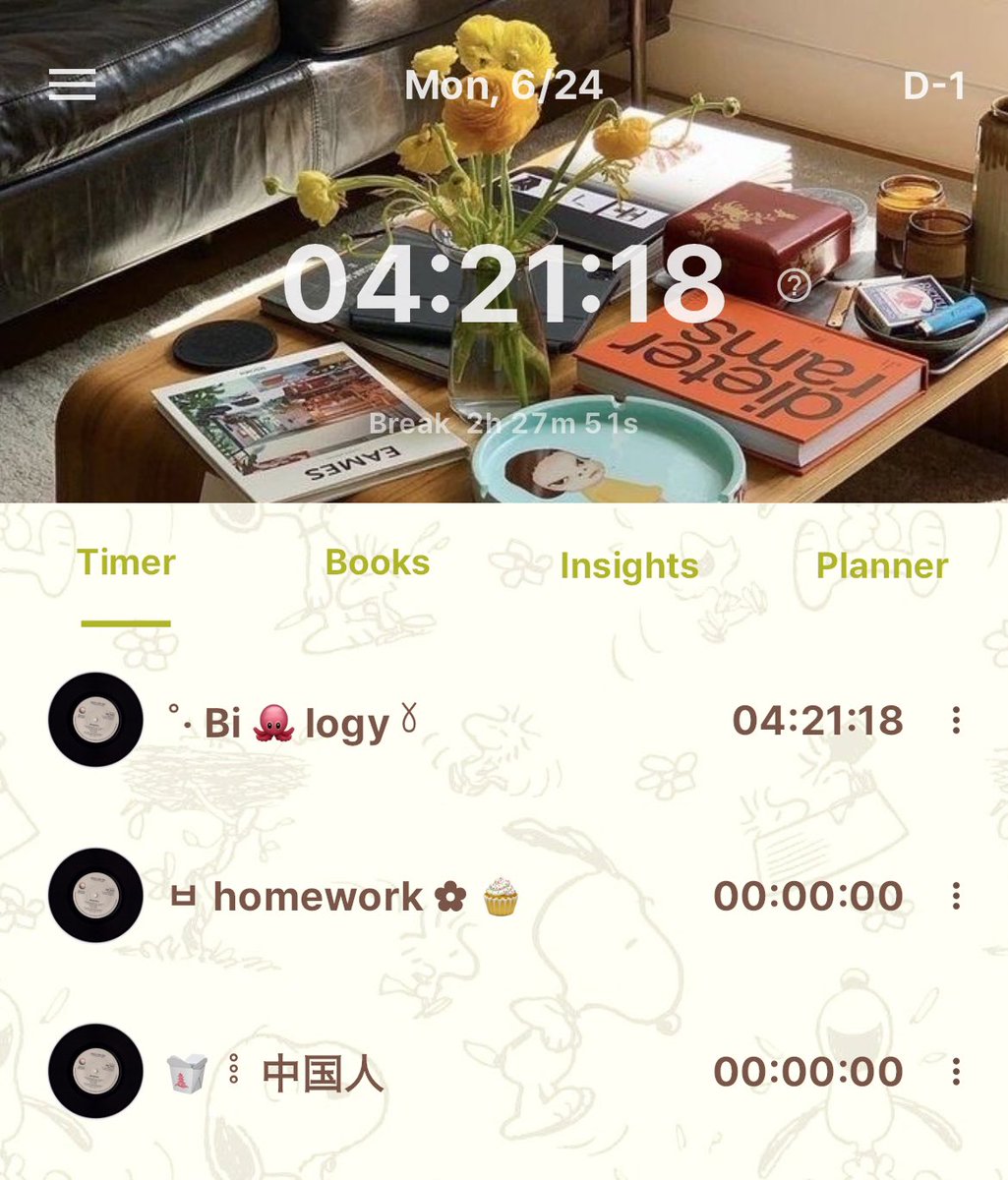 idygale's tweet image. 👧🏻 ﾟ24 june ♡⃘ 🪅 #studywithidy 

bio ยังอยู่กับเรื่องพืช ใกล้จะจบเล่ม 7 แล้วในที่สุด ฮือ ㅜ ㅜ

ปั่นชีวะเหมือนเดิม วันก่อนแอบหนีไปเที่ยวมาด้วย เอนจอยมาก เติมไฟในการเรียนไปได้อีกนาน เลสโก 👊🏻 !

#วันนี้dek68ทำอะไร #dek68