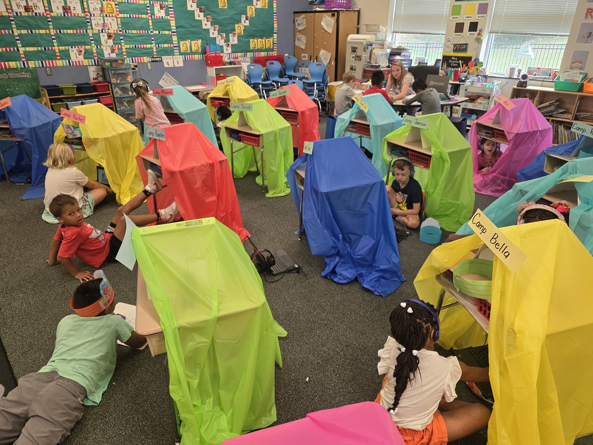 NFP_Elementary's tweet image. There&apos;s been so much fun &amp;amp; excitement going on as we spend the last few moments with our teachers &amp;amp; class community for the 23-24 school year. Glow party and K went camping! Our teachers are so creative that offer fun, engaging activities!