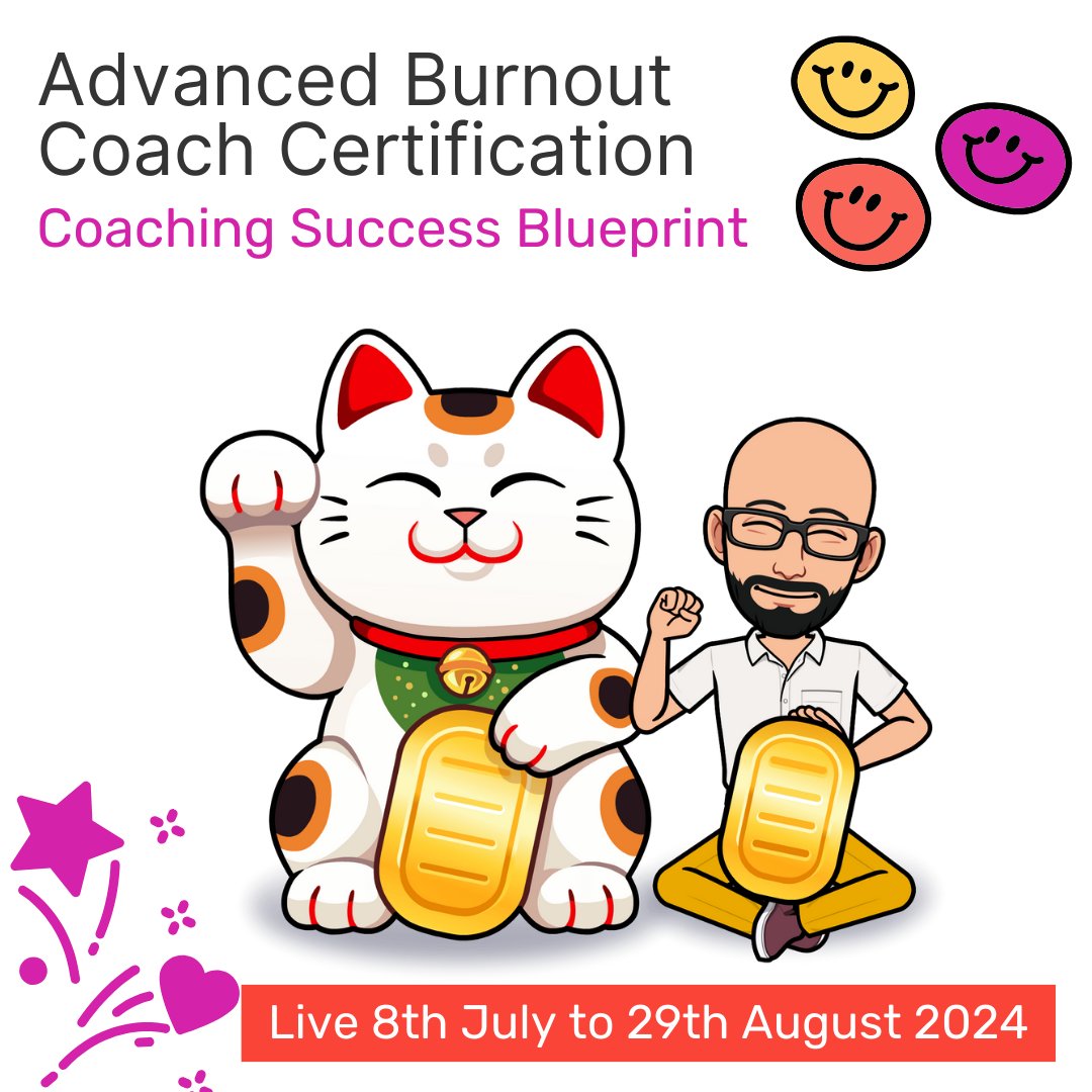 coachdexrandall's tweet image. If you want to take your coaching persona to the next level, this specialist burnout coach training program is for you.

Create the skills, expertise and entrepreneurial action to create a coaching practice you love in 2024. 

Apply NOW at  abc.dexrandall.com/applynow

#coachsuccess