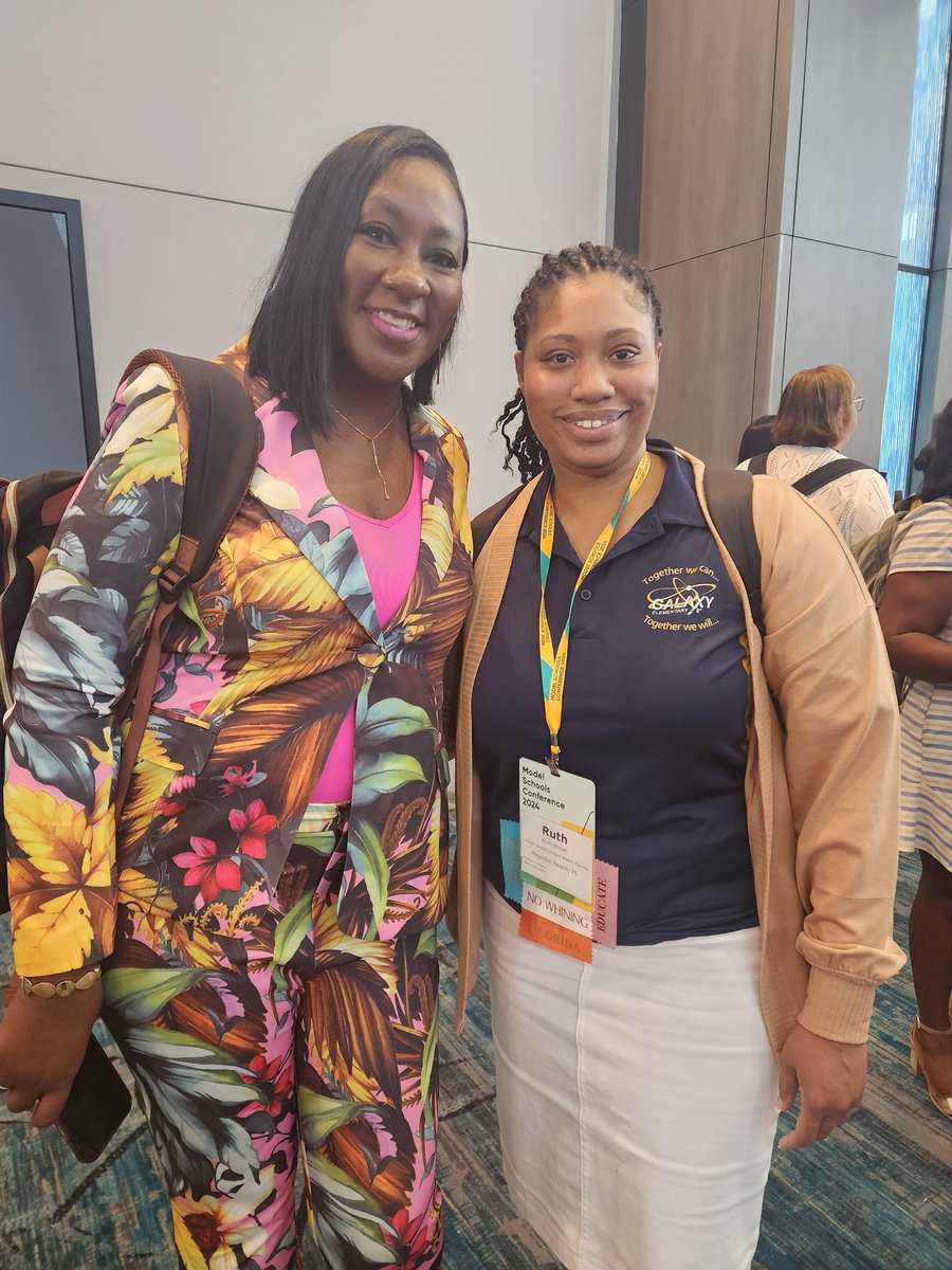 When you show up to <a href="/ModelSchoolsHMH/">The Center for Model Schools</a>  and the opening keynote by <a href="/DrLucretiaPrin1/">Dr. Lucretia Prince</a> has you sitting @ the edge of your seat! Thank you for reminding us that EVERY child needs a model school! 👏🏽👏🏽