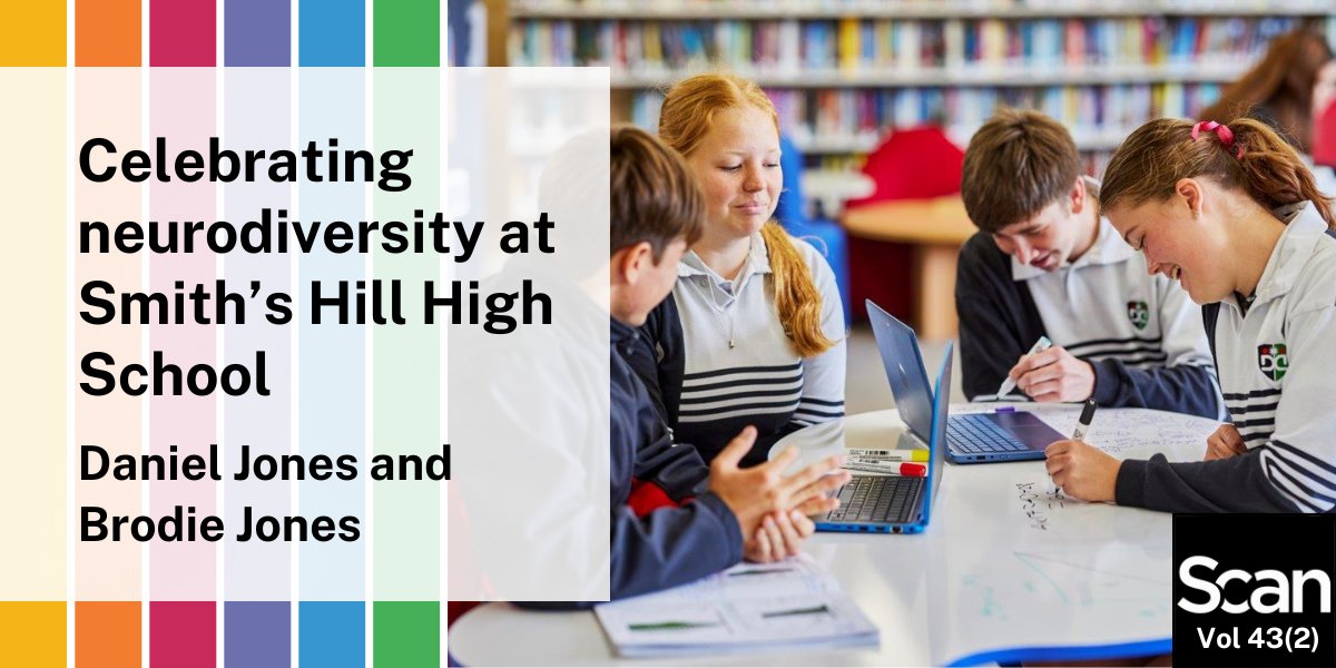 Scan (@scanjournal) on Twitter photo Next up! Daniel Jones & Brodie Jones explain how #NeurodiversityCelebrationWeek activities at Smith’s Hill High School create opportunities to increase #wellbeing within the school community: education.nsw.gov.au/about-us/educa…
#NCW #ThisIsND <a href="/NCWeek/">Neurodiversity Celebration Week</a> #k12 #AussieED #EdChat #TLchat #OzTLnet Next up! Daniel Jones & Brodie Jones explain how #NeurodiversityCelebrationWeek activities at Smith’s Hill High School create opportunities to increase #wellbeing within the school community: education.nsw.gov.au/about-us/educa…
#NCW #ThisIsND <a href="/NCWeek/">Neurodiversity Celebration Week</a> #k12 #AussieED #EdChat #TLchat #OzTLnet