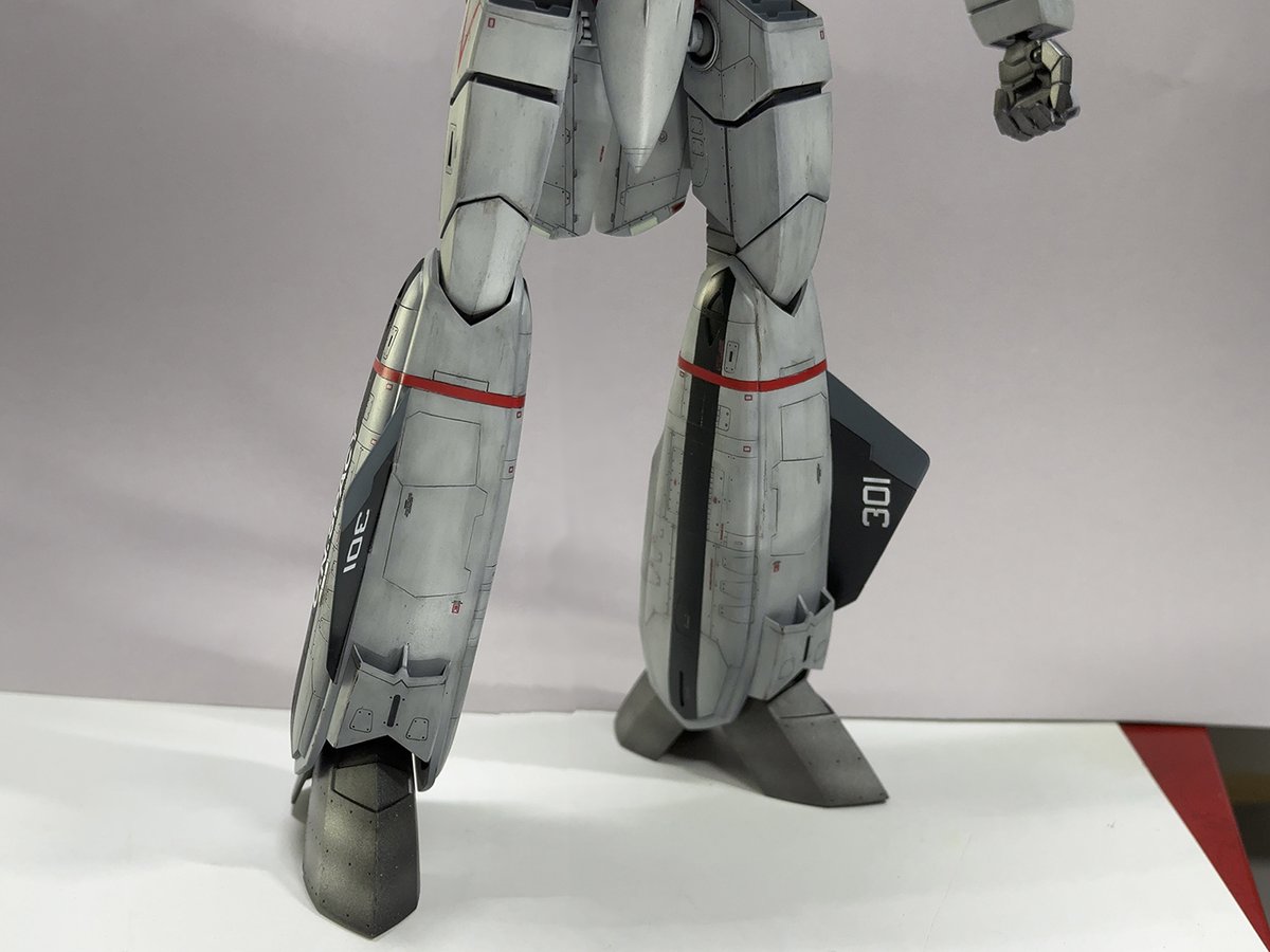 LimChubby's tweet photo. Hasegawa 1/72 VF-0S Battroid (2/2)
Somehow, the cellphone camera is having a hardtime finding the white balance #macross #macrosszero #vf0s #royfocker #hasegawa #マクロスモデラーズ https://t.co/JgYdw2Js1M