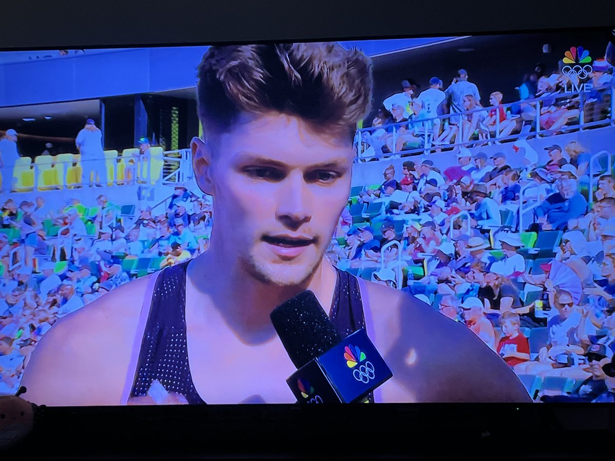 Winfield, AL native  <a href="/TreyCunningham/">Trey Cunningham</a> wins his heat to advance to the next round in the Men’s 110m hurdles !