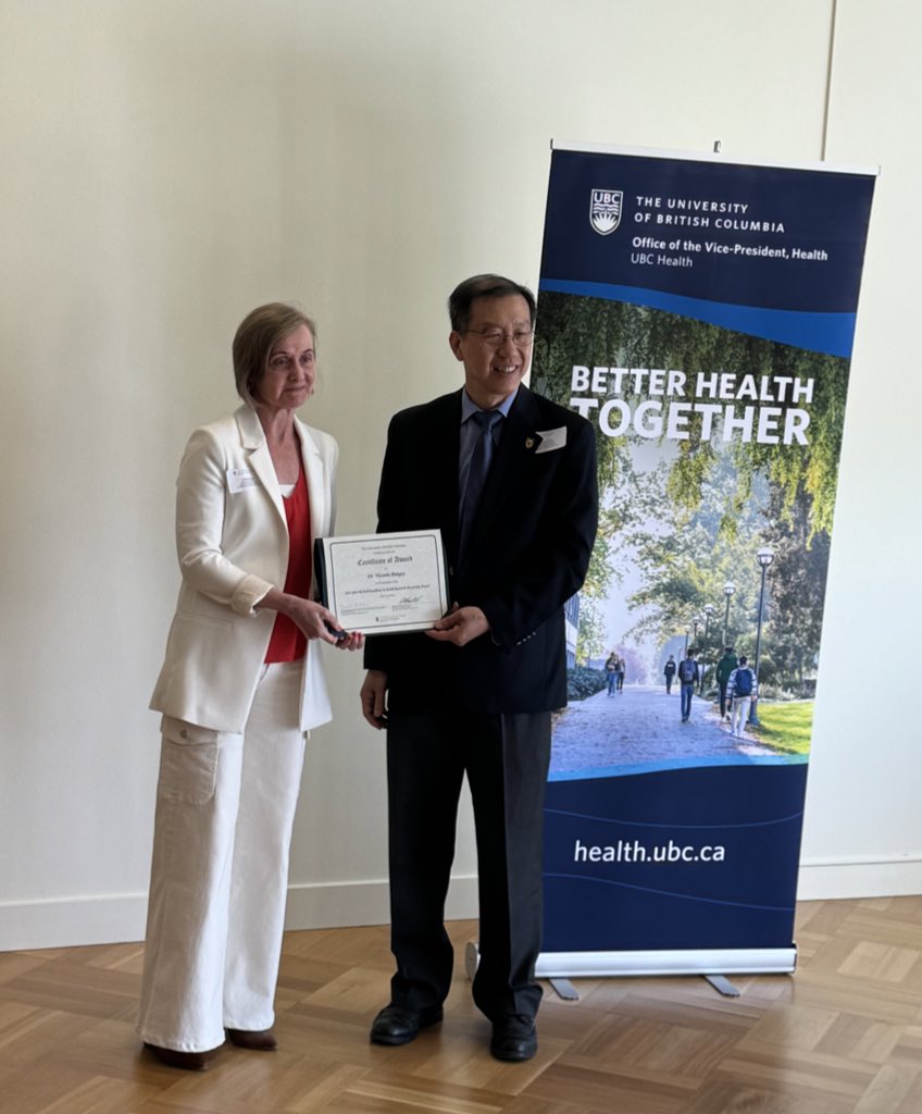 🎉 Celebrating the outstanding achievements of UBC Health 2023 award recipients in health research and education! 🏆Find out more: bit.ly/3XDqsEg  
#UBCHealthAwards