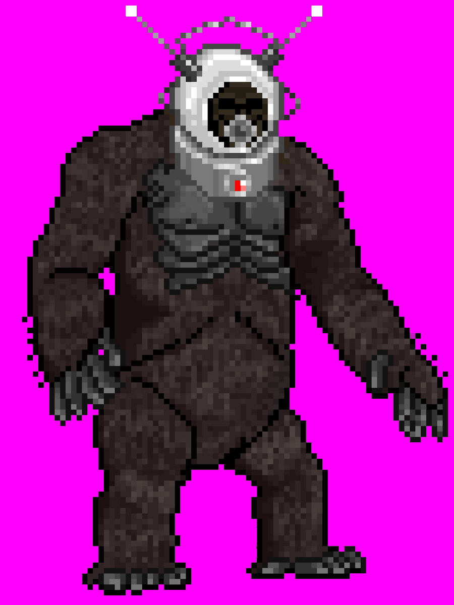 Gesura505art's tweet image. Ro-Man - Robot Monster (1953)
#roman #robotmonster #monster #bcinema #fanart
#sprite #pixel #pixelart #MUGEN