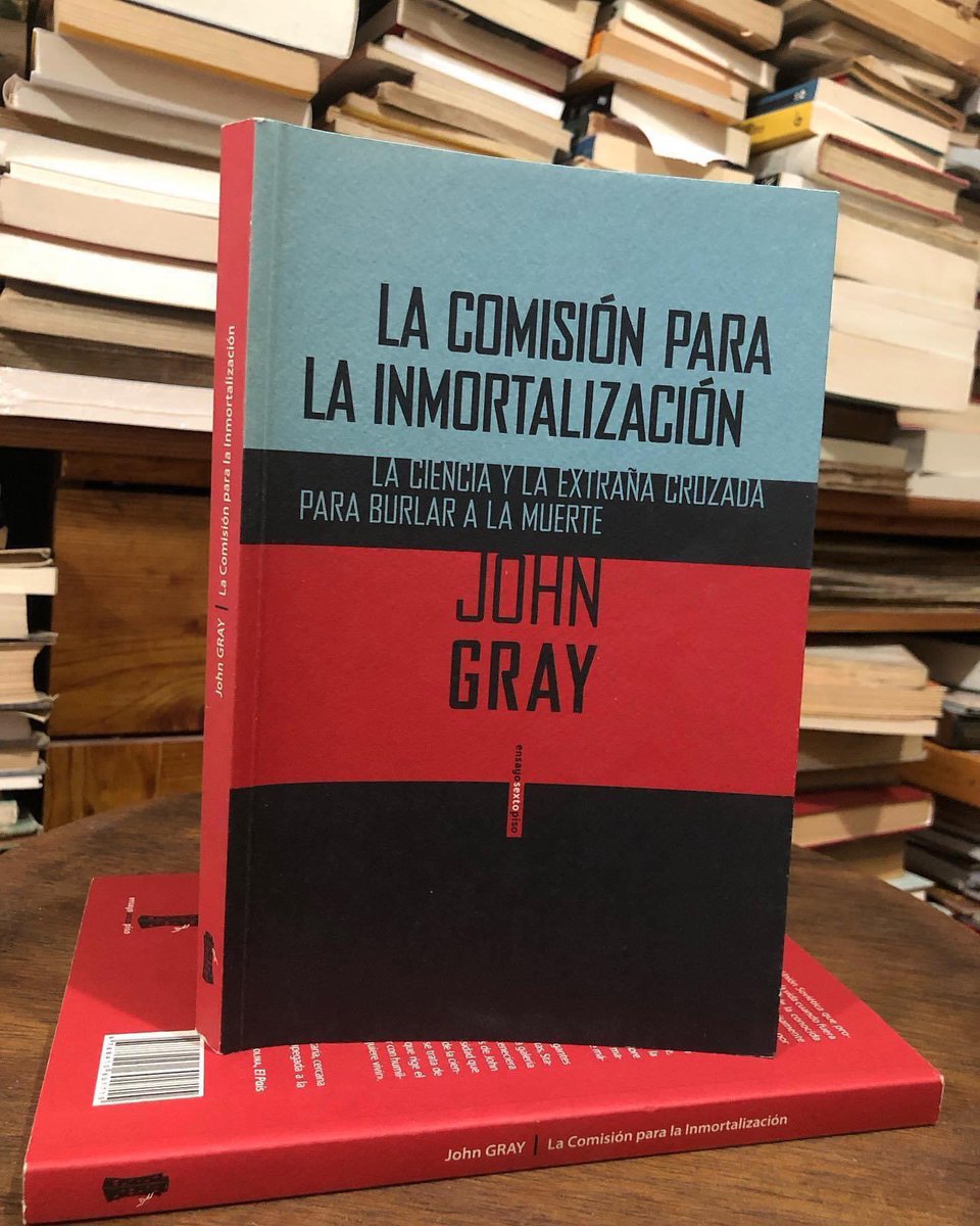 LibreriaCuarto's tweet image. La comisión para la inmortalización. La ciencia y la extraña cruzada para burlar la muerte.
2 ejemplares disponibles.
$300
#ciencia #inmortalidad #libros #libreríacdmx #libreríadecuarto
