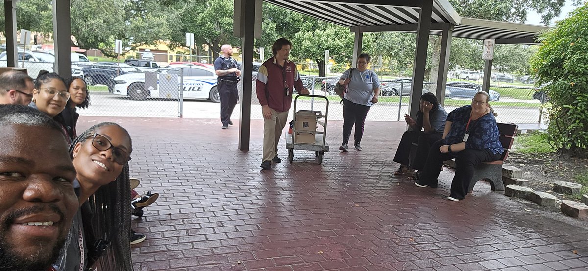 Hard at work on Bus Detail. <a href="/JolisaRosario/">Jolisa Rosario, M.Ed</a>