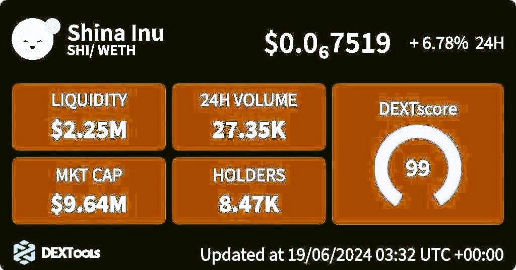 Remasin288530's tweet photo. @IvanOnTech @ShinaToken $SHI Has been Trending in the Ads section of #ShibaSwap for over one month now along side #SHIB $BONE $LEASH and some stable coins. There is only 1 or 2 people that can make this happen. DYOR 😉

https://t.co/ixUpR748v0 https://t.co/6mhQXI7TQl