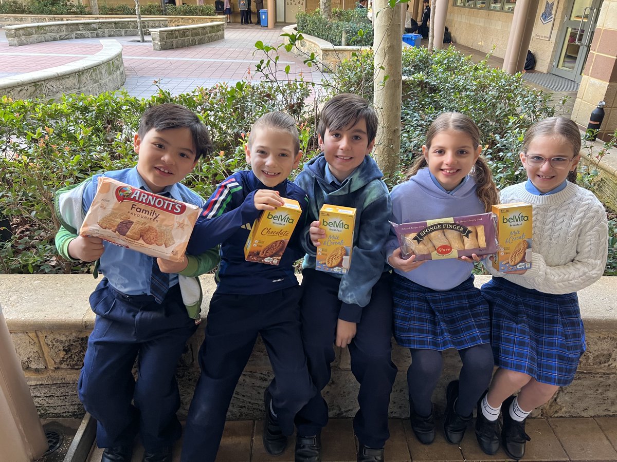 Today our school celebrated our Annual Winter Appeal for <a href="/VinniesWA/">Vinnies WA</a>. What great weather to wear a warm jumper to school to raise awareness and food for those who need it. #CatholicLearners #ConnectedLearners #CEWADifference <a href="/CatholicEdWA/">Catholic Education WA</a>