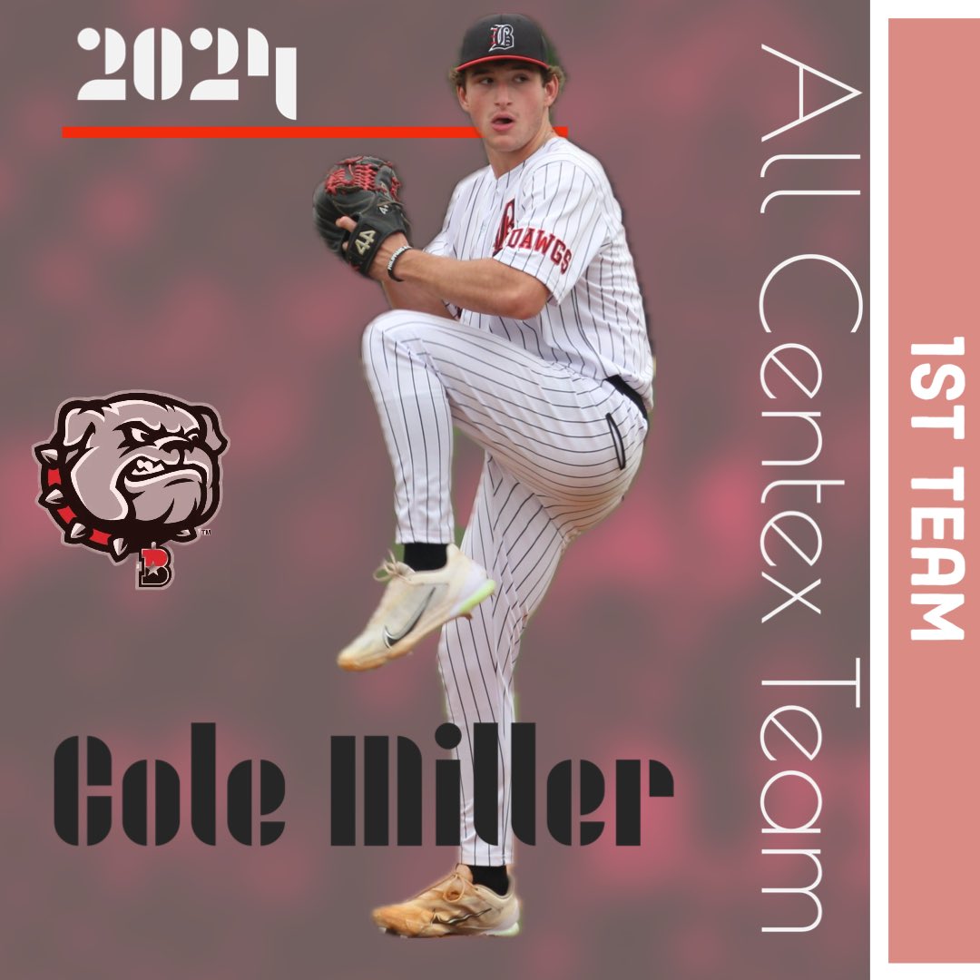 Bowie Dugout (@bowiedugout) on Twitter photo Congratulations to Cole Miller for being named to the All Centex Team. <a href="/colewmiller09/">Cole Miller</a> <a href="/BowieDugout/">Bowie Dugout</a> <a href="/coachsamd/">Sam Degelia</a> Congratulations to Cole Miller for being named to the All Centex Team. <a href="/colewmiller09/">Cole Miller</a> <a href="/BowieDugout/">Bowie Dugout</a> <a href="/coachsamd/">Sam Degelia</a>