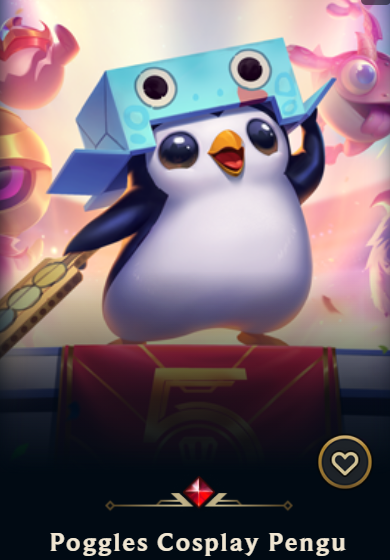 aryannaepperson's tweet photo. ⚔️ TFT Giveaway 🐧 

🎁 Poggles Cosplay Pengu (1 Star)
💖 Like
♻️ RT
📝 Reply with your favorite TFT Comp for Set 11!

🥇 5 Winners | Announcing on June 30 https://t.co/KbAWYoYhR7
