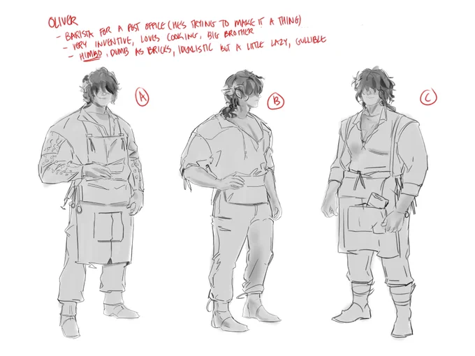 Let me know if you guys have a fav for Oliver! I'm thinking A or C