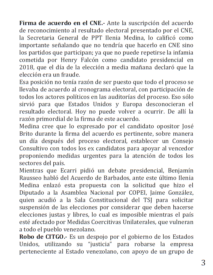 pptenlinea's tweet photo. Ilenia Medina: Opositores deberían considerar propuesta de Jaime González

PPT invita a los candidatos opositores a revisar la postura del Diputado Jaime González (COPEI), quien solicitó al TSJ suspender elecciones presidenciales

#DeCalleMaduroPresidente
https://t.co/rrt2F28ckd https://t.co/lzp9dCtgIw