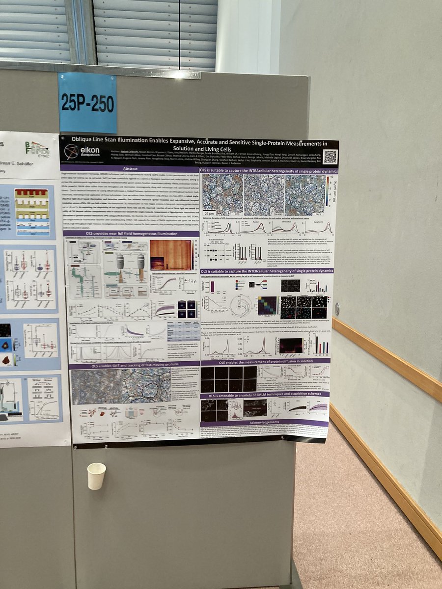 Amine Driouchi (@xyzdrch) on Twitter photo If you’d like to learn more about how <a href="/EikonTX/">Eikon Therapeutics</a> is applying oblique line scan imaging to generate robust single molecule tracking datasets in live cells and in solution stop by poster 25P-250 this afternoon. #IUPAB2024 If you’d like to learn more about how <a href="/EikonTX/">Eikon Therapeutics</a> is applying oblique line scan imaging to generate robust single molecule tracking datasets in live cells and in solution stop by poster 25P-250 this afternoon. #IUPAB2024