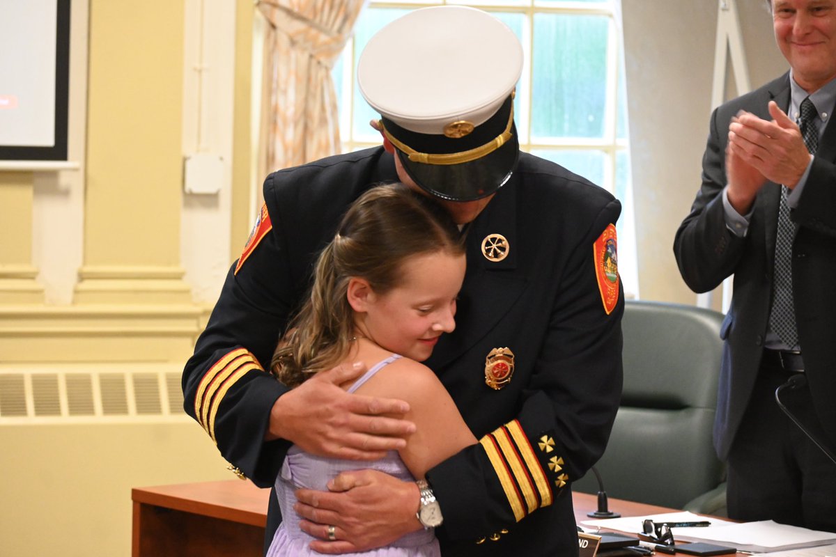 Congratulations are in order as we begin a new chapter here at EFD with tonight’s public swearing in of Deputy Chief Ryan Booth and Assistant Chief Donald Matheson. They were promoted to their new leadership positions after a combined 50 years of service to Exeter!