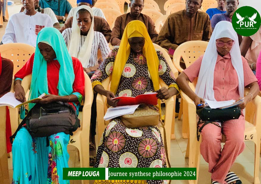 Meep_national99's tweet image. Retour en images sur la journée de #SYNTHÈSE en #PHILOSOPHIE offerte par le #Mouvement_des_Élèves_et_Étudiants du #PUR aux candidats du #bac du #département de #Louga, ce dimanche 23 juin 2024 à la grande salle de la Mairie.

Ensemble, Marchons pour une éducation de qualité !