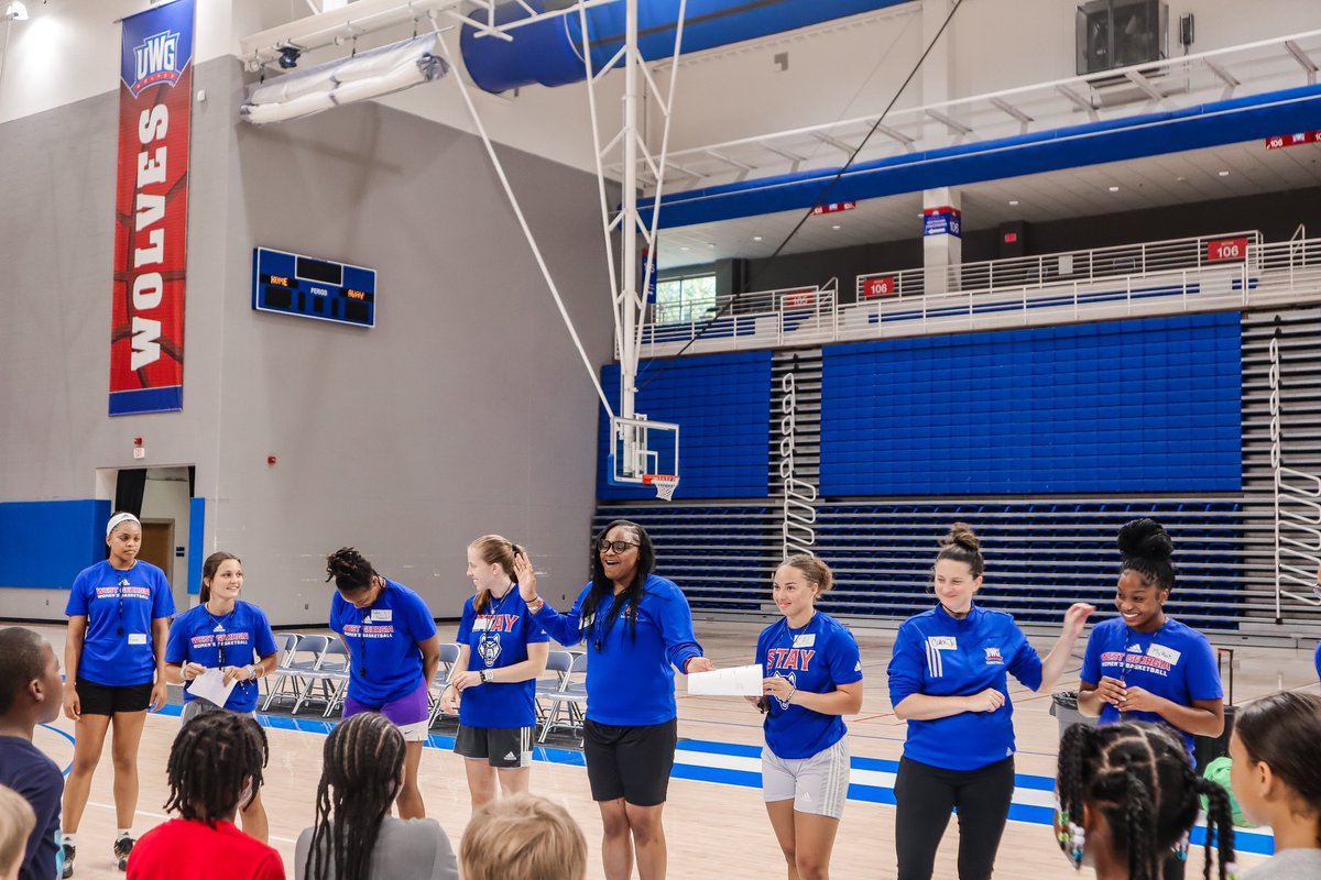 UWG_WBB's tweet image. Day one of Kids Camp…✅ 
Thank you to everyone who joined us today! 🌟 Let the fun and learning continue as we create unforgettable moments together. #KidsCamp #FunTimesAhead