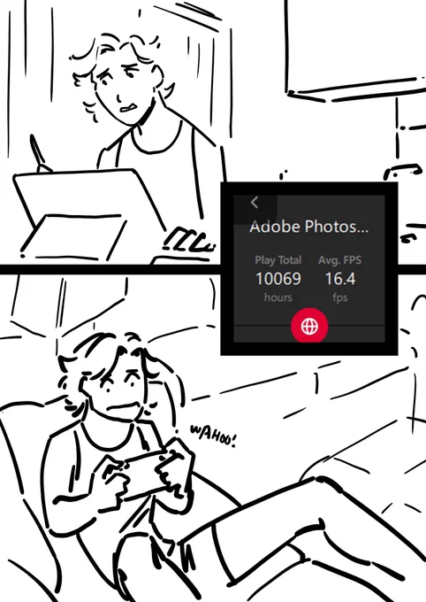 I heard we're supposed to make terrible comics today  Saw how many hours I've worked the past 2 and a half years and decided maybe I shouldnt actually make my terrible comic today