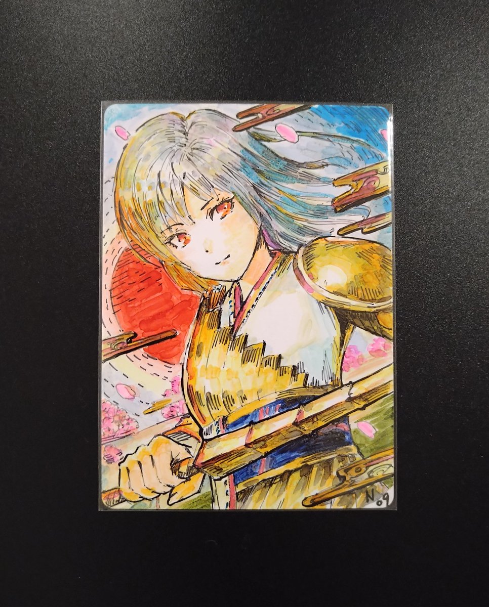 百瀬寿先生の放浪皇のアーティストプルーフをお迎えしました