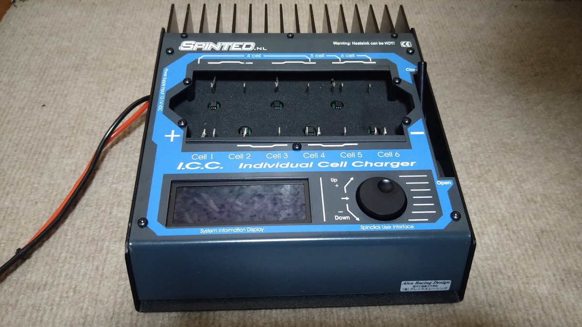 gtrsatou's tweet image. 単セル充電しております。

#SPINTEC
#アレックレーシングデザイン