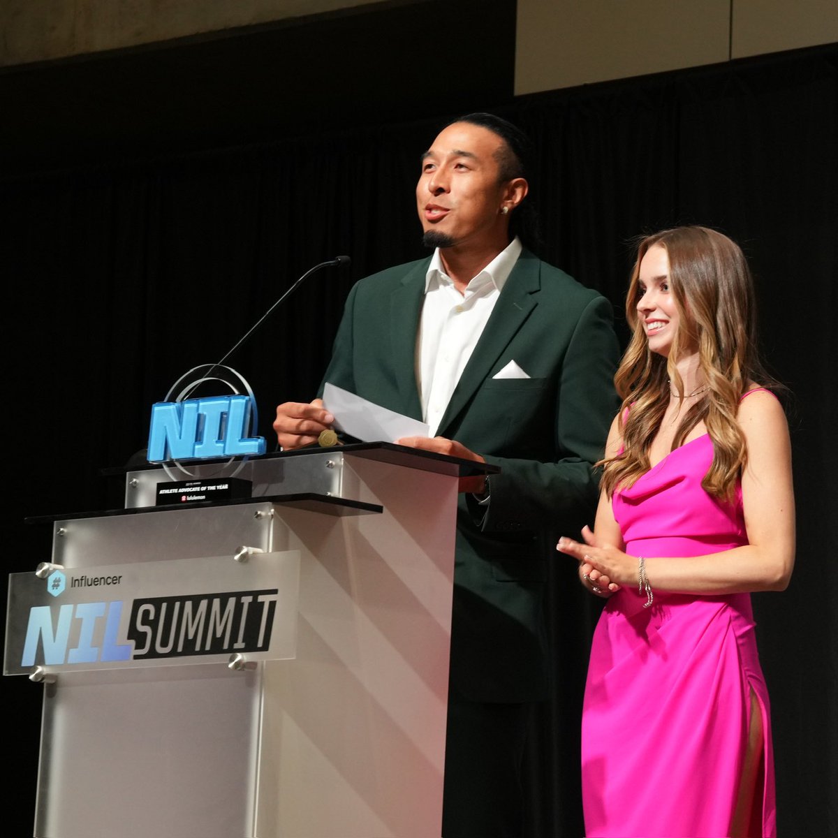 LaneyHiggins's tweet image. Truly a dream come true to take home the @NILSummit Hustle Award! Thx so much to Meta’s NIL Empower program and @lululemon &amp;amp; all of my other partners. NIL has taught me the value of being fearless, resilient, consistent, authentic &amp;amp; so much more. The hustle is only beginning!💪