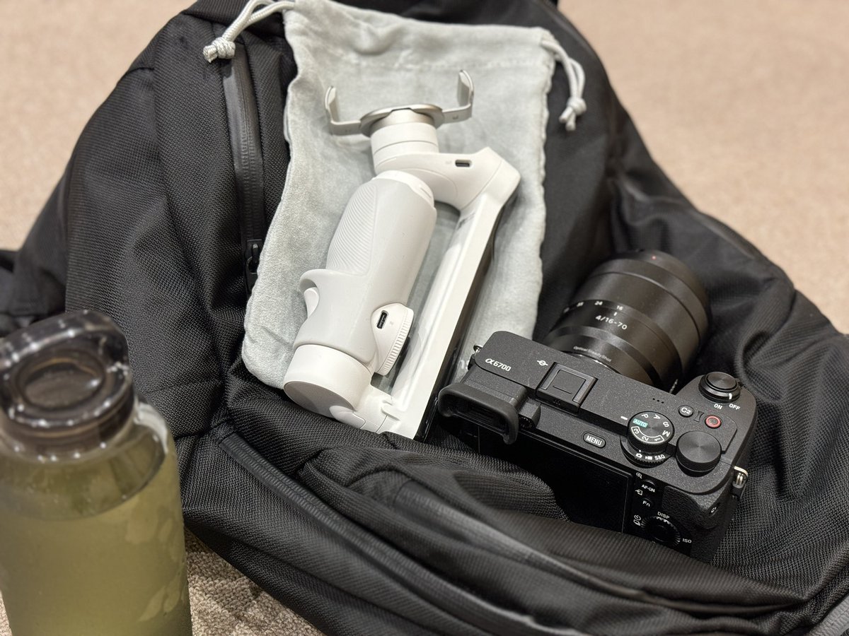 digimalog's tweet image. よし、戦闘態勢。
やってきます！
#Insta360Flow